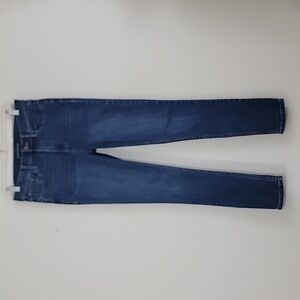 Calvin Klein Jeans High Rise Skinny Faded Blue Jeans 4